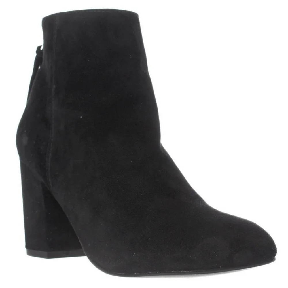 Steve Madden Black Ankle Booties